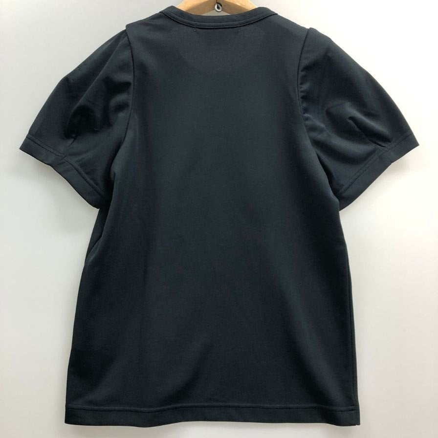 美品◆コムデギャルソン レディース Tシャツ GA-T014 AD2017 日本製 サイズXS ブラック COMME des GARCONS 【AFB39】