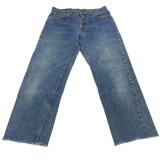 リーバイス デニム 510 90S ボタン裏501 USA製 インディゴ メンズ W33 L34 LEVI’S 【AFB36】