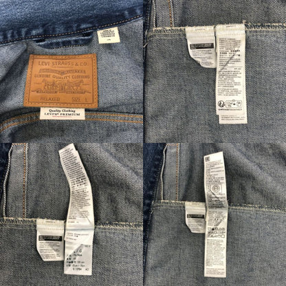 中古◆リーバイスプレミアム デニムジャケット S110784 メンズ サイズL インディゴ LEVI'S PREMIUM 【AFB28】