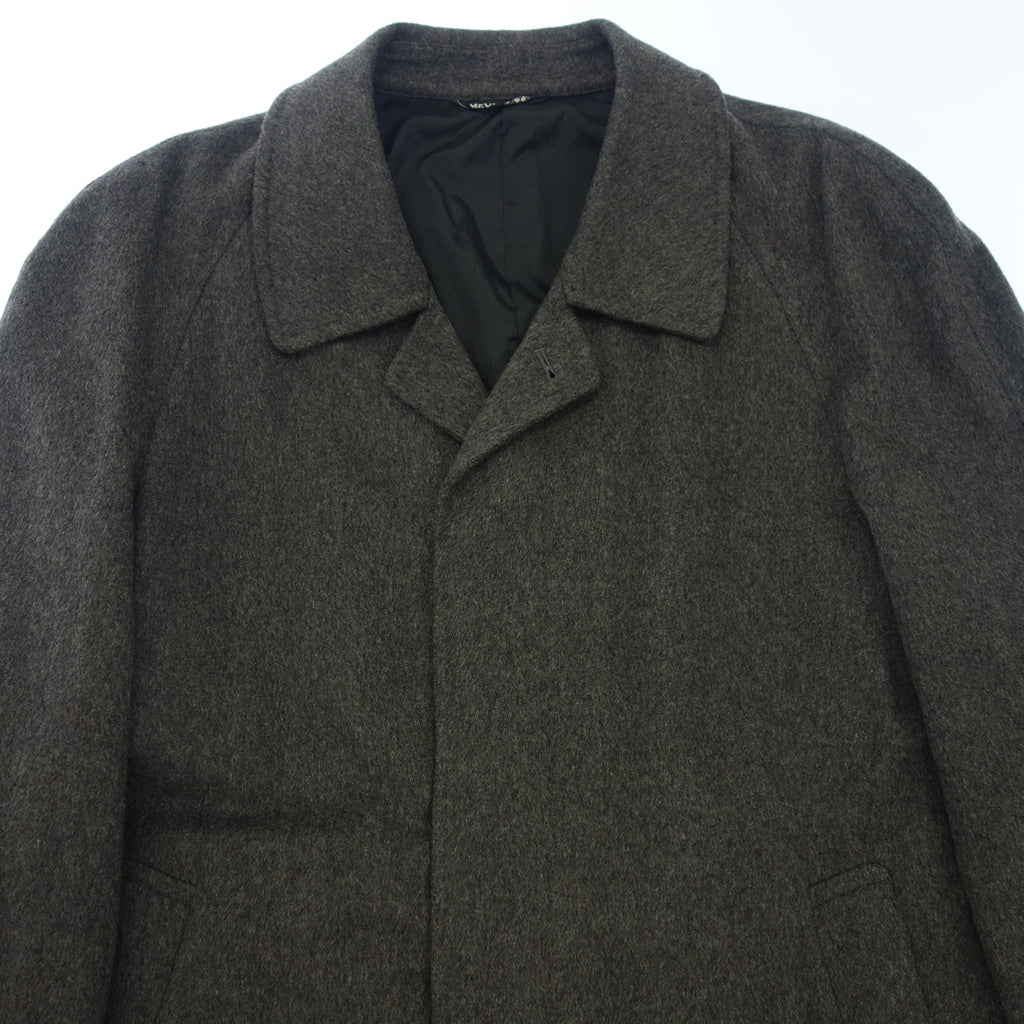 Good condition ◆Mr.VIVIANA Baru Color Coat Cashmere 100 Men's Gray Size L Mr.VIVIANA [AFB38] 