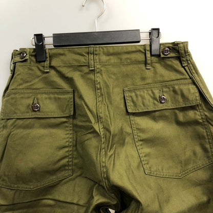 シオタ ワイドテーパードベイカーパンツ カーキ メンズ サイズ5 CIOTA 【AFB2】