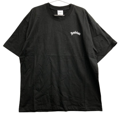 新品同様◆アクメドラビ 半袖Tシャツ バックプリント 韓国製 ブラック メンズ サイズ1 ADLV 【AFA21】