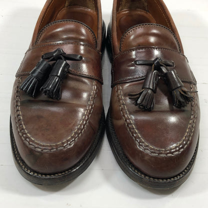 オールデン タッセルローファー コードバン バーガンディ  9917 サイズUS6.5D メンズ ブラウン Alden ローファー 約24.5cm【LA】【中古】