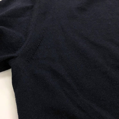 中古◆マックスマーラ ショート丈 七分丈袖 トップス カーディガン ウール 100％ レディース サイズM ブラック S' Max Mara 【AFB11】