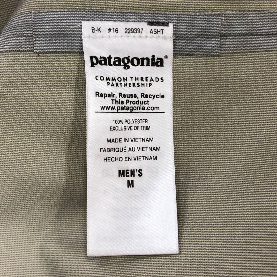極美品◆パタゴニア リバー ソルト ジャケット 2016年 メンズ サイズM カーキ PATAGONIA RIVER SALT JACKET 【AFA11】
