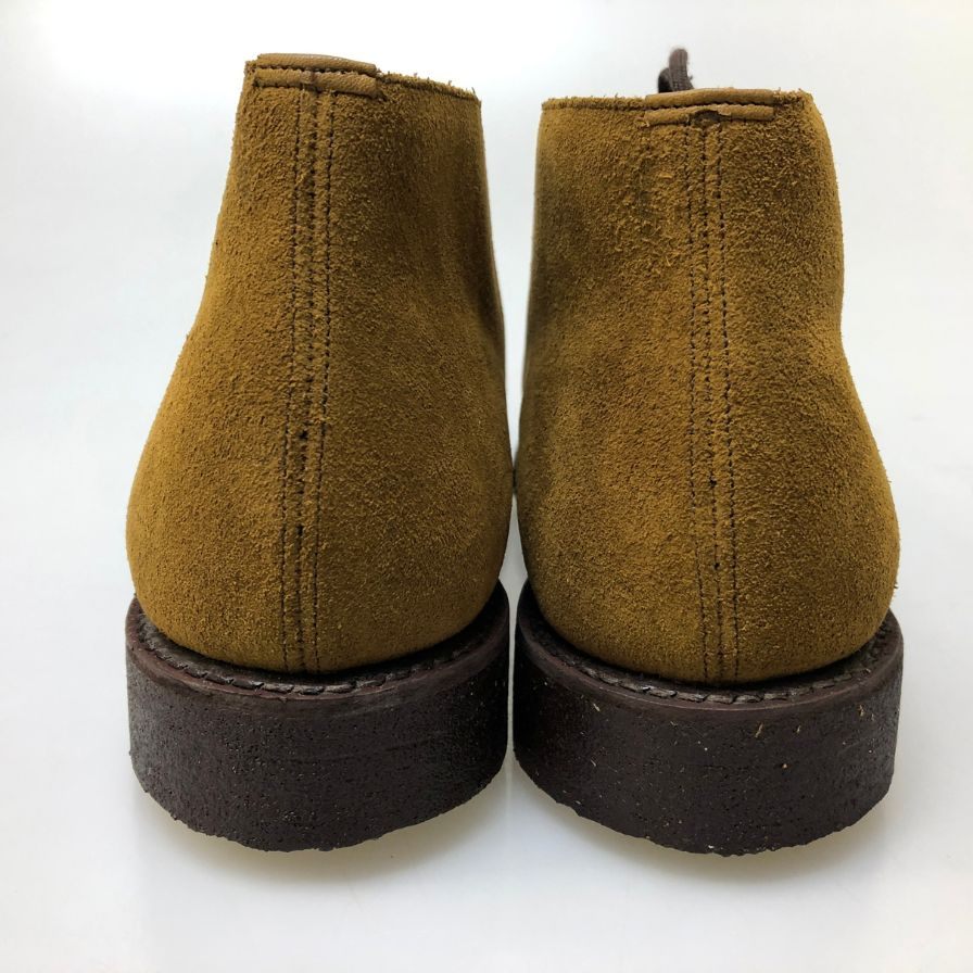 チャーチ ライダー チャッカブーツ 5都市 81ラスト スエード ベージュ サイズUK65F ラスト81 Church ブーツ 約25.0cm【LA】【中古】