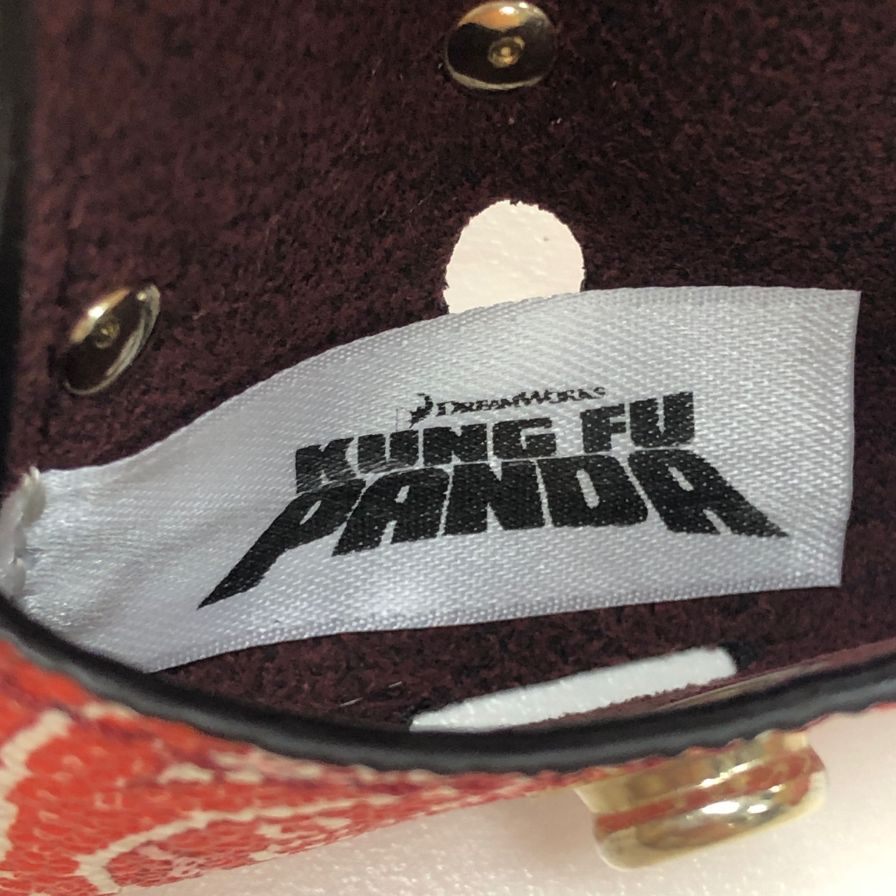 エトロ エアポッズケース カンフーパンダ AirPodsケース レッド系 レザー ETRO【AFI9】【中古】