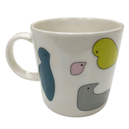 イッタラ×ミナペルホネン マグカップ スペシャルエディション 2020 バード 陶器 ユニセックス ホワイト iittala×mina perhonen【AFI28】【中古】
