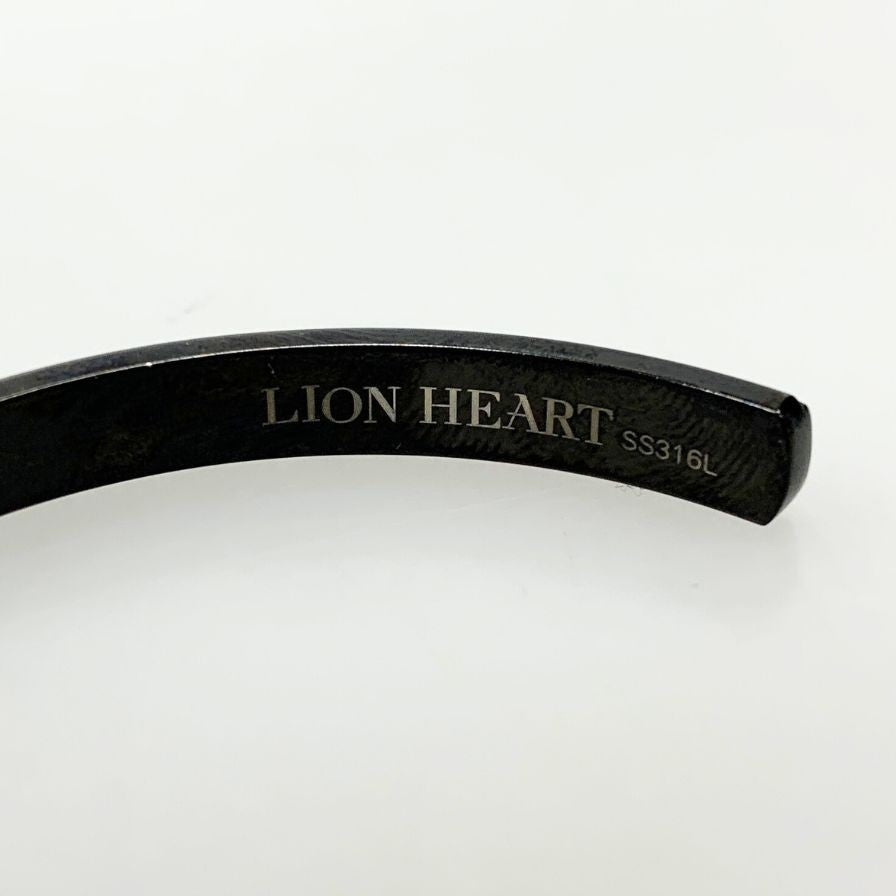 ライオンハート バングル ブラック  LION HEART
