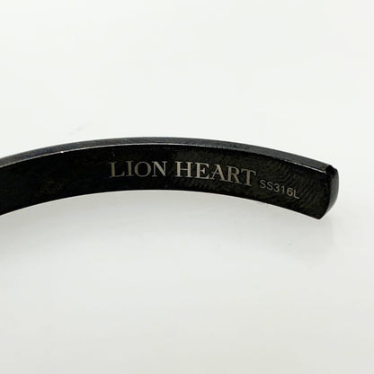 ライオンハート バングル ブラック  LION HEART