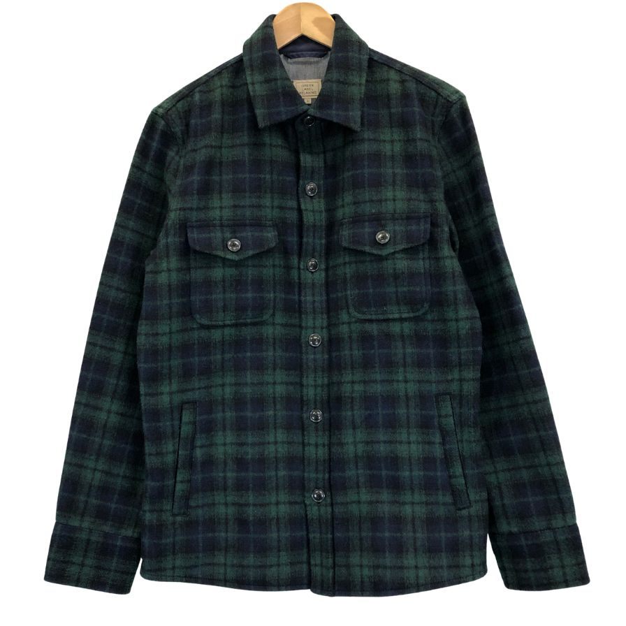 美品◆ユナイテッドアローズ グリーンラベルリラクシング ジャケット メンズ グリーン系 サイズL UNITED ARROWS 【AFB47】