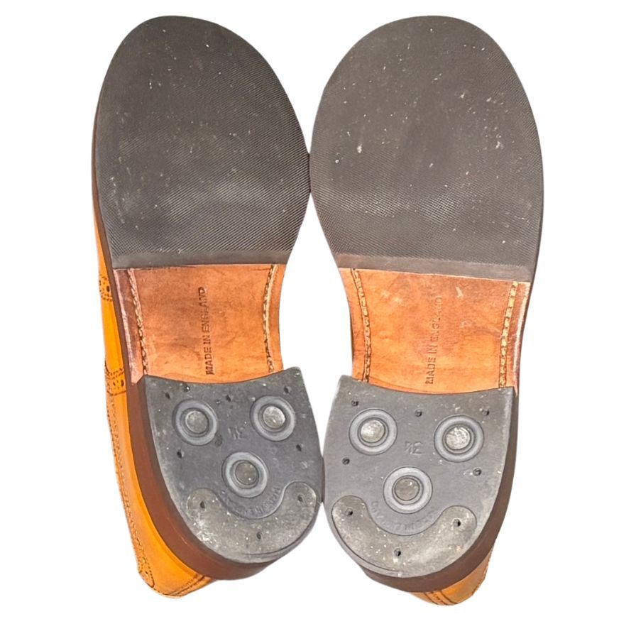 トリッカーズ レザーシューズ L5633 バートン カーフ ブラウン レディース サイズUK5 Tricker’s ビジネスシューズ 約24.0cm【LA】【中古】