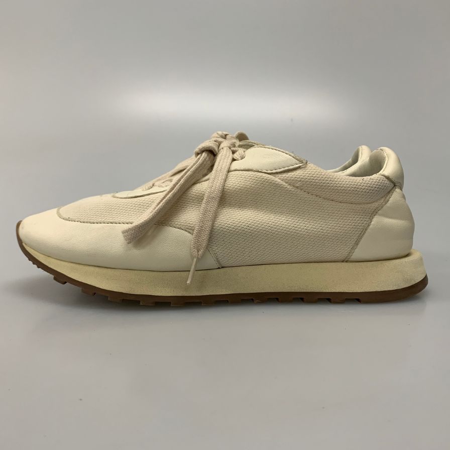 ザ ロウ ローカットスニーカー ホワイト レディース サイズ38 THE ROW 約24.5cm【AFD8】