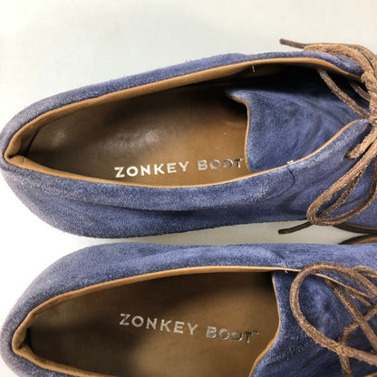 ゾンキーブーツ レザーシューズ スエード メンズ ブルー系 サイズUK71F ZONKEY BOOT 約25.5cm【AFC44】