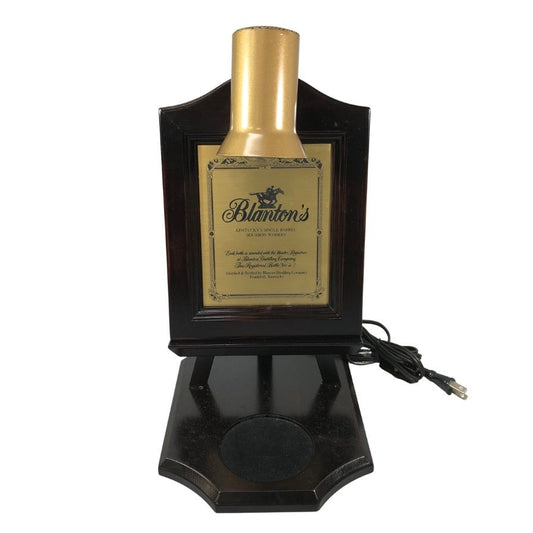 ブラントン ボトルランプ ディスプレイ ライト  ノベルティ ブラウン Blanton's【AFI28】【中古】