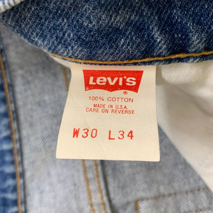 リーバイス デニムパンツ 510 90年代 USA製 エルパソ工場 ボタン裏525 インディゴ メンズ サイズ W30 L34 LEVI’S 【AFA14】