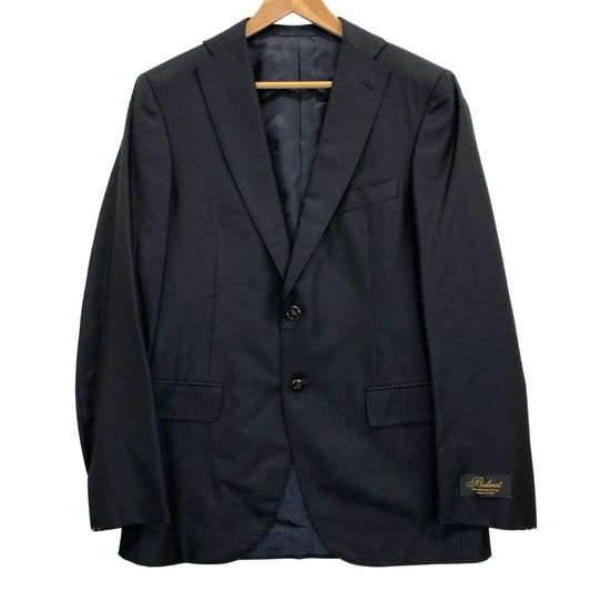 新品同様◆ベルベスト ウール シルク ジャケット 2釦 メンズ ダークネイビー メンズ サイズ48 Belvest 【AFA11】