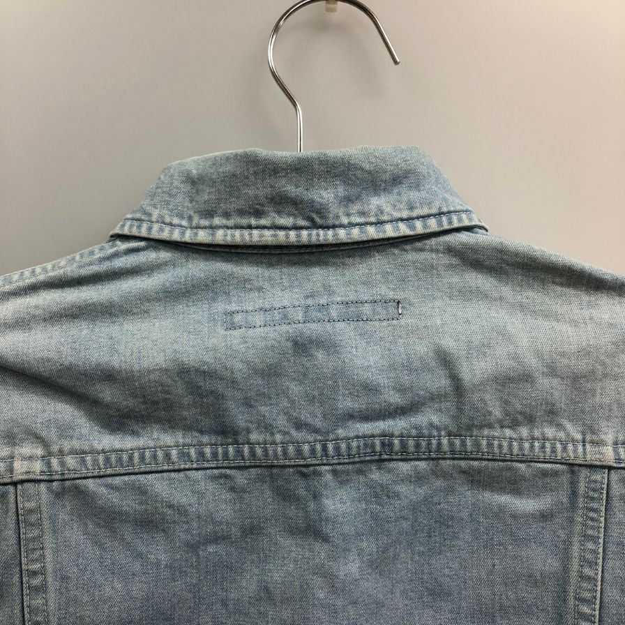 中古■ラルフローレン スポーツ デニムジャケット ショート丈 レディース サイズ11 ブルー系 Ralph Lauren Sports 【AFB12】