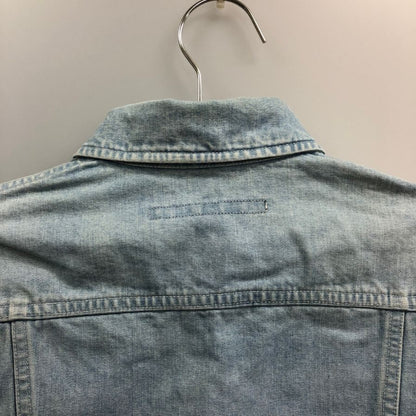 中古■ラルフローレン スポーツ デニムジャケット ショート丈 レディース サイズ11 ブルー系 Ralph Lauren Sports 【AFB12】