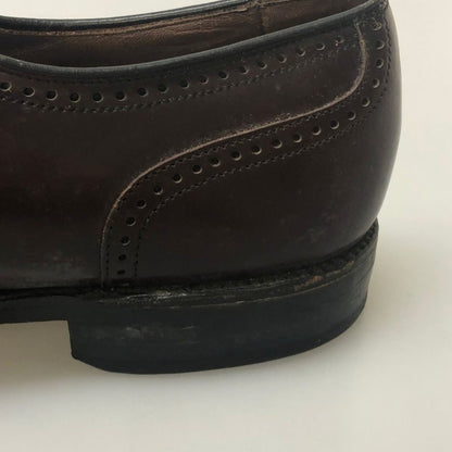 アレンエドモンズ レザーシューズ ウィングチップ マルロー ボルドー メンズ サイズUS10 Allen Edmonds marlow 約28.0cm【AFC45】