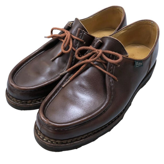 パラブーツ チロリアンシューズ ミカエル カーフ メンズ サイズ42 ブラウン PARABOOT MICHAEL ビジネスシューズ 約27.0cm【LA】【中古】