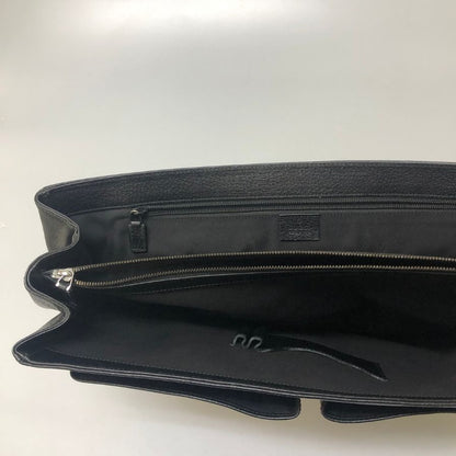 オールドグッチ ブリーフケース  ブラック  Old Gucci【AFE9】
