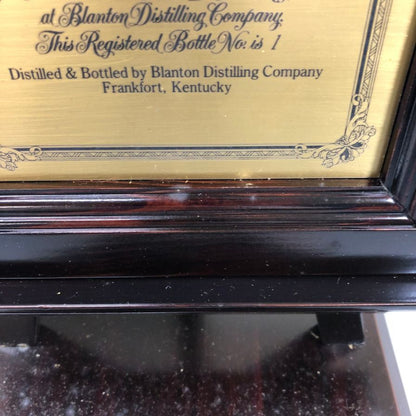 ブラントン ボトルランプ ディスプレイ ライト  ノベルティ ブラウン Blanton's【AFI28】【中古】