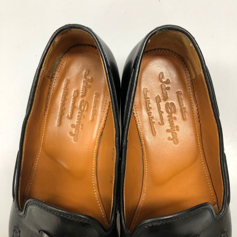 ジャランスリワヤ タッセルローファー 98690 1428 カーフ ブラック レディース サイズUK3.5 Jalan Sriwijaya 約22.5cm【AFC44】