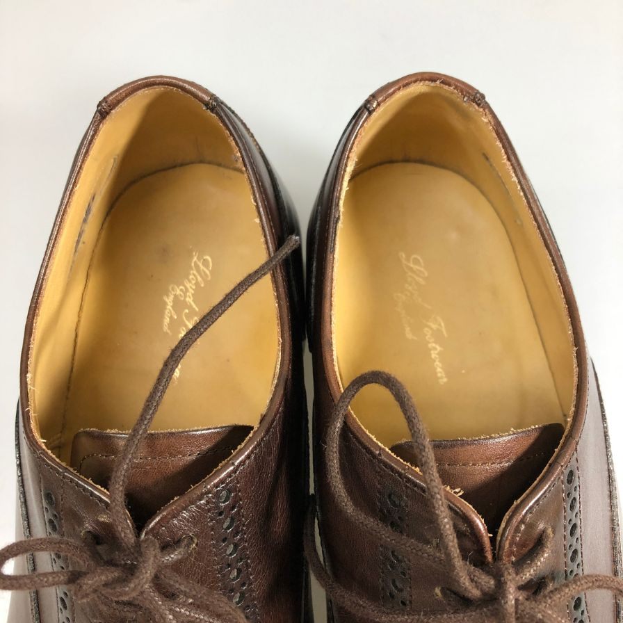 ロイドフットウェア パンチドトゥー キャップ ブラウン メンズ サイズ 6.5 Lloyd Footwear 約25.0cm【AFC40】
