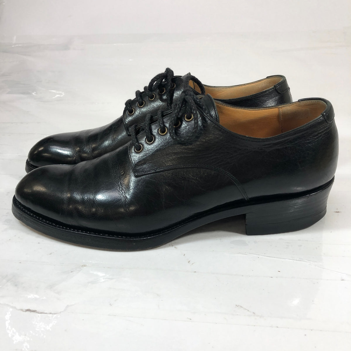 オーセンティック シュー＆コー サービスシューズ ブラック サイズ24 AUTHENTIC SHOE＆Co 約24.0cm【AFC4】