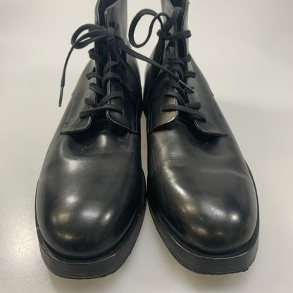 カルバンクライン レザーブーツ プレーントゥ ブラック メンズ サイズUS11 Calvin Klein 約29.0cm【AFC46】