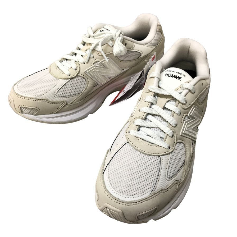 ニューバランス×コムデギャルソン 2010V スニーカー メンズ ホワイト サイズ28㎝ COMME des GARÇONS HOMME × New Balance 約28.0cm【AFD3】