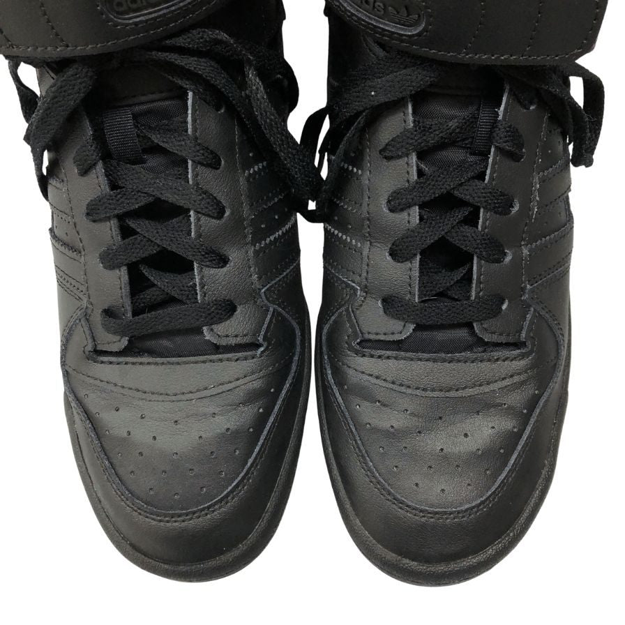 アディダス スニーカー フォーラムミッド GV9767 メンズ サイズ27.5cm ブラック adidas 約27.5cm【AFC7】