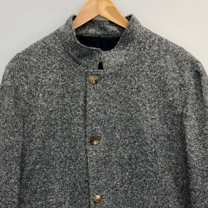 美品◆フェンダール シングルブレスト ジャケット カシミア メンズ サイズL グレー FENDART 【AFB3】