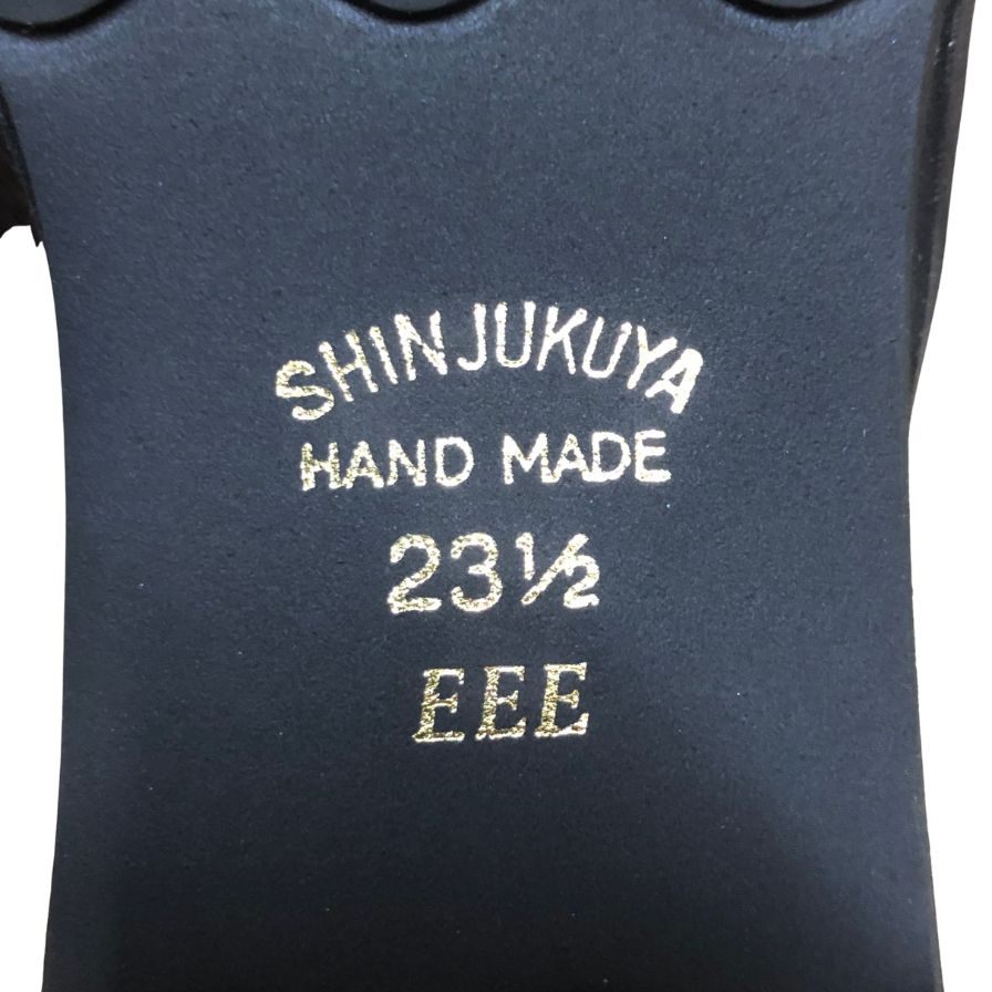 新宿屋 レザーパンプス オーストリッチ 4740-085 23.5cm レディース shinjukuya 約23.5cm【7F2-1】