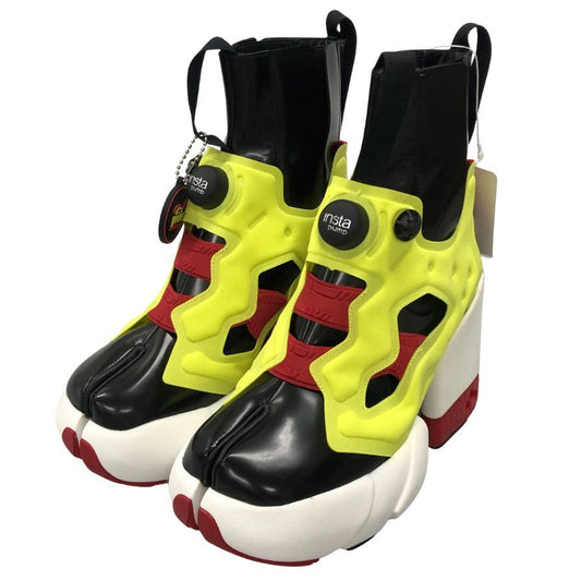 メゾンマルジェラ リーボック スニーカー Tabi Instapump Fury Hi S34WU0023 イエロー系 レディース サイズ36 Maison Margiela Reebok 約22.5cm【AFD4】