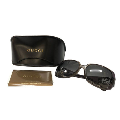 グッチ サングラス インターロッキングG ブラウン系 59□16 130 GG 3520/F/S GUCCI【AFI23】