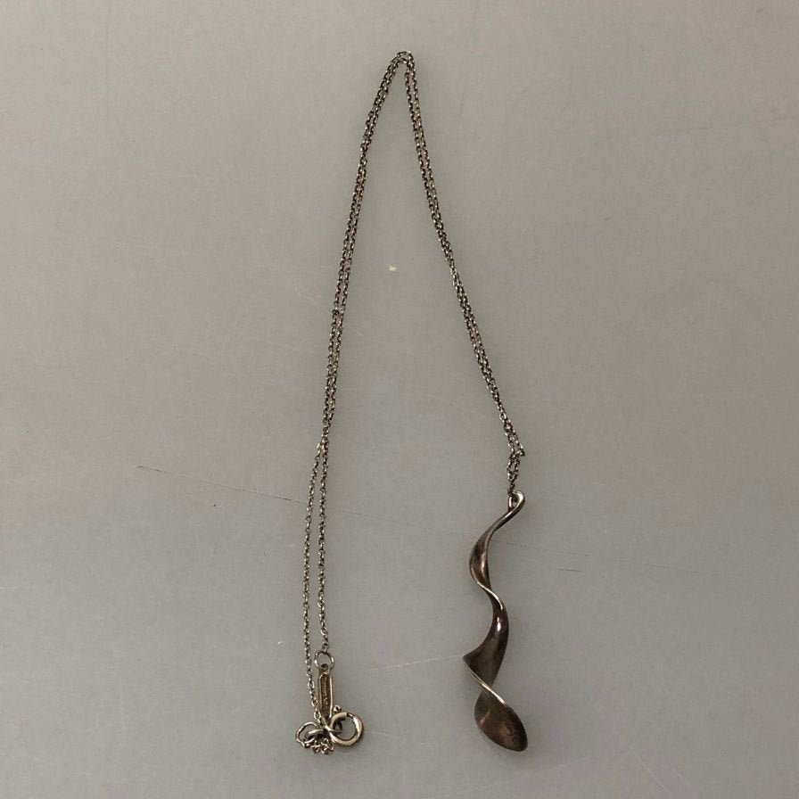 ティファニー フランクゲーリー オーキッド ドロップ SV925 ネックレス TIFFANY＆Co【AFI6】