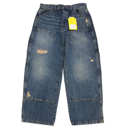 マークジェイコブス デニムパンツ ペインターパンツ サイズ32 インディゴ MARC JACOBS 【AFB28】