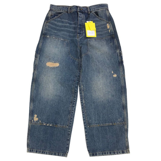 マークジェイコブス デニムパンツ ペインターパンツ サイズ32 インディゴ MARC JACOBS 【AFB28】