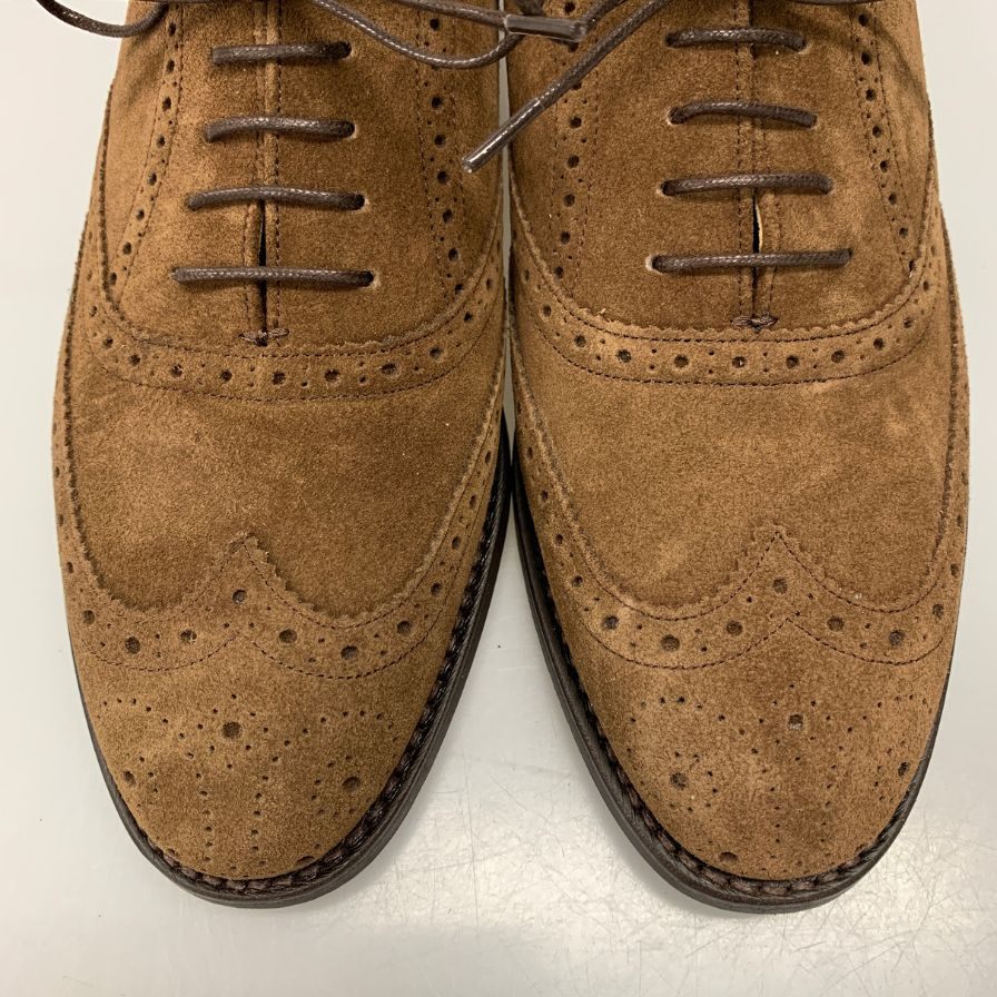 ロイドフットウェア レザーシューズ 2826ER04 ウイングチップ スエード メンズ サイズ7 ブラウン系 Lloyd Footwear 約25.5cm【AFD14】