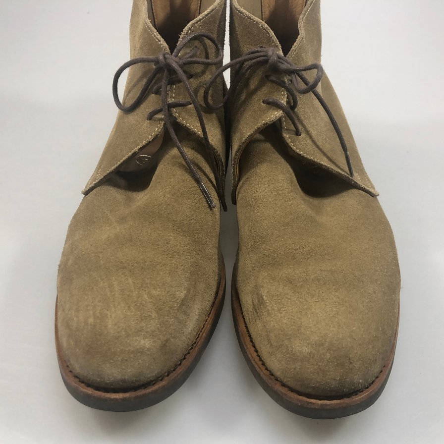 クロケット＆ジョーンズ チャッカ ブーツ スウェード メンズ ブラウン サイズ6ハーフ Crockett & Jones 約25.0cm【AFC47】