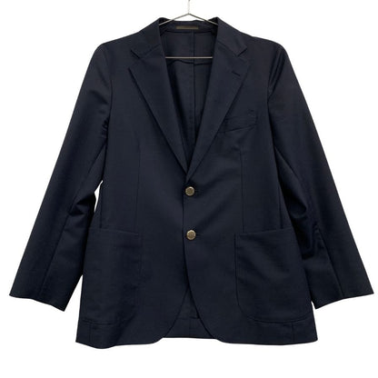 美品◆マッキントッシュ ロンドン ウール＆モヘア テイラード ジャケット シルバーボタン メンズ サイズ 36 ブラック MACKINTOSH LONDON 【AFA18】