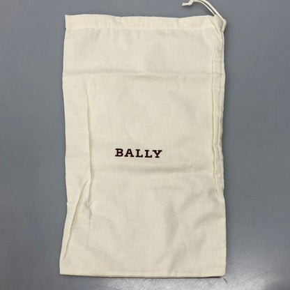 バリー ヒールパンプス ビジューバックル レザー ブラック サイズ34 メンズ BALLY 約20.5cm【AFD15-2】
