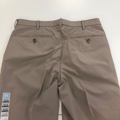 ユニクロ 感動パンツ ライト 321-482905  ベージュ メンズ サイズ32 W76L73 UNIQLO 【AFB44】
