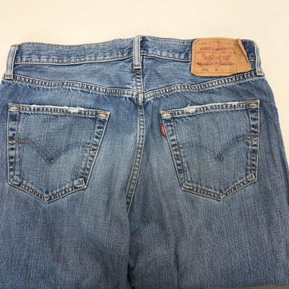 リーバイス デニムパンツ 501 ボタンフライ メンズ ブルー サイズW33L32 Levis 【AFB26】