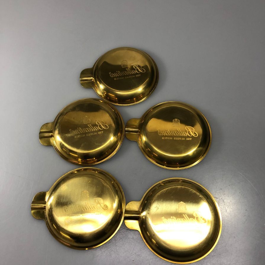 バランタイン ノベルティセット 【灰皿 コースター トランプ ショットグラス メジャーカップ】 Ballantine's【AFI28】【中古】