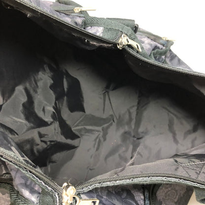 レスポートサック ボストンバッグ 花柄 ブラック系   LeSportsac【AFE5】