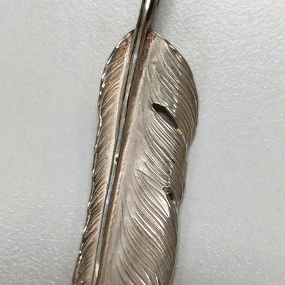 ラリースミス ペンダントトップ ナタバネフェザー シルバー LARRY SMITH NATABANE FEATHER