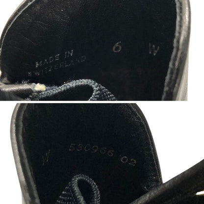 バリー レザーシューズ ローファー 530966 ブラック メンズ サイズUK6 BALLY 約24.5cm【AFC45】